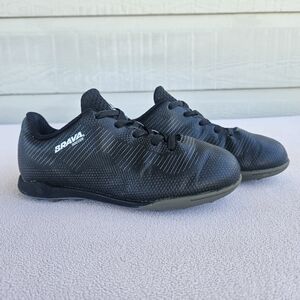Brava Exempt Turf 2.0 Indoor Soccer Turf Shoes Boys SZ 13 Black 167247